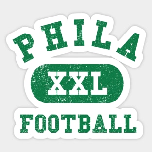 Philadelphia Football Sticker